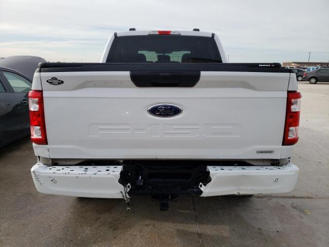 1FTEW1EP2MKD22326 - 2021 FORD F150 SUPERCREW WHITE photo 6