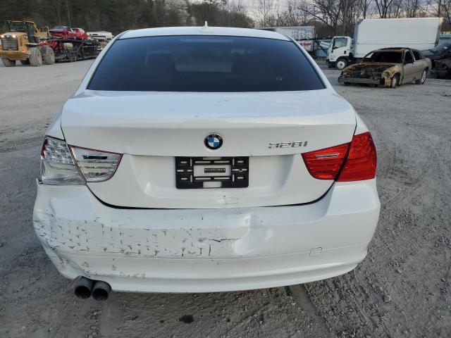 WBAPK7C52BF082920 - 2011 BMW 328 XI WHITE photo 6