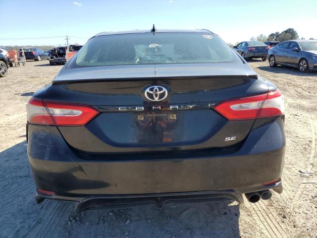 4T1G11AK3LU358266 - 2020 TOYOTA CAMRY SE BLACK photo 6