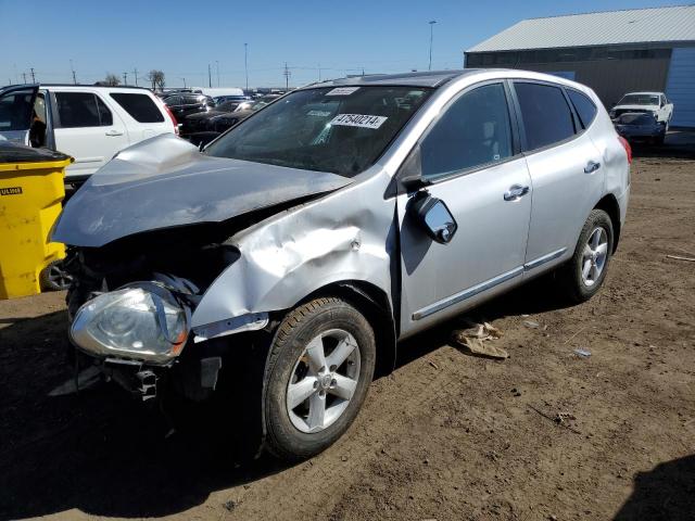 JN8AS5MT2CW610391 - 2012 NISSAN ROGUE S SILVER photo 1