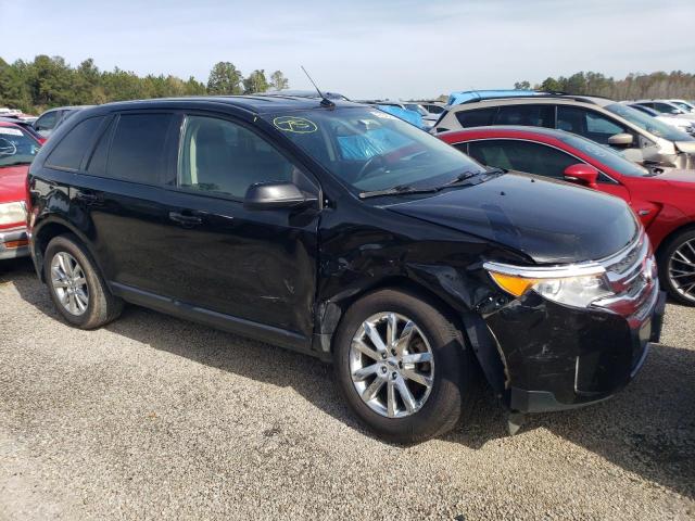 2FMDK3JC5EBB64318 - 2014 FORD EDGE SEL BLACK photo 4