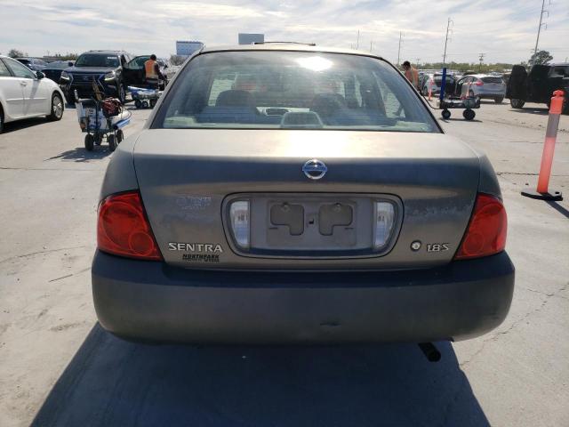 3N1CB51D64L891591 - 2004 NISSAN SENTRA 1.8 BEIGE photo 6