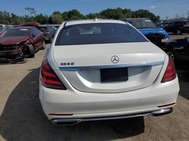 WDDUG6GB7JA403546 - 2018 MERCEDES-BENZ S 450 WHITE photo 6