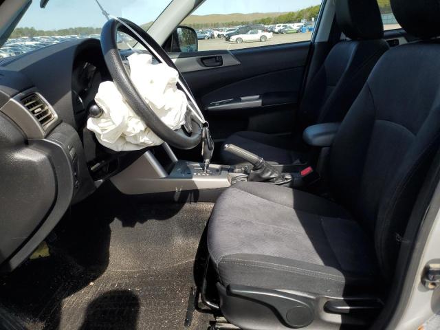 JF2SH6BC9AH774702 - 2010 SUBARU FORESTER XS Plata foto 7