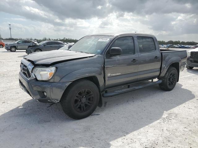 5TFJU4GN3FX077186 - 2015 TOYOTA TACOMA DOUBLE CAB PRERUNNER GRAY photo 1