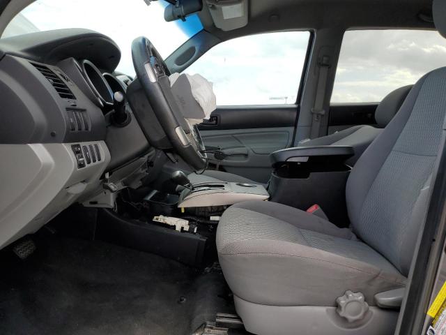 5TFJU4GN3FX077186 - 2015 TOYOTA TACOMA DOUBLE CAB PRERUNNER GRAY photo 7
