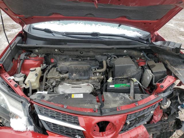 JTMBFREV3FD148595 - 2015 TOYOTA RAV4 LE RED photo 12