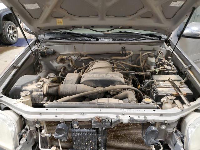 5TBBT44191S214227 - 2001 TOYOTA TUNDRA ACCESS CAB ნაცრისფერი ფოტო 11