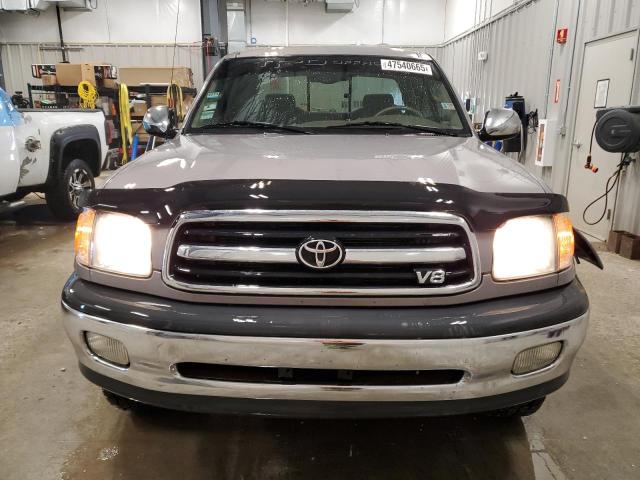 5TBBT44191S214227 - 2001 TOYOTA TUNDRA ACCESS CAB ნაცრისფერი ფოტო 5