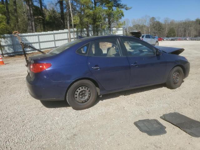 KMHDU4AD9AU935571 - 2010 HYUNDAI ELANTRA BLUE BLUE photo 3