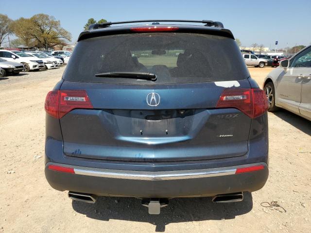 2HNYD2H31CH503788 - 2012 ACURA MDX TECHNOLOGY BLUE photo 6