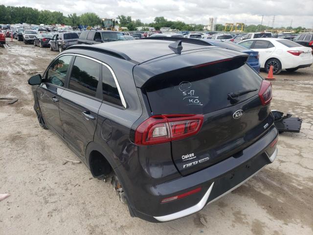 KNDCC3LC2K5292560 - 2019 KIA NIRO EX BLACK photo 3