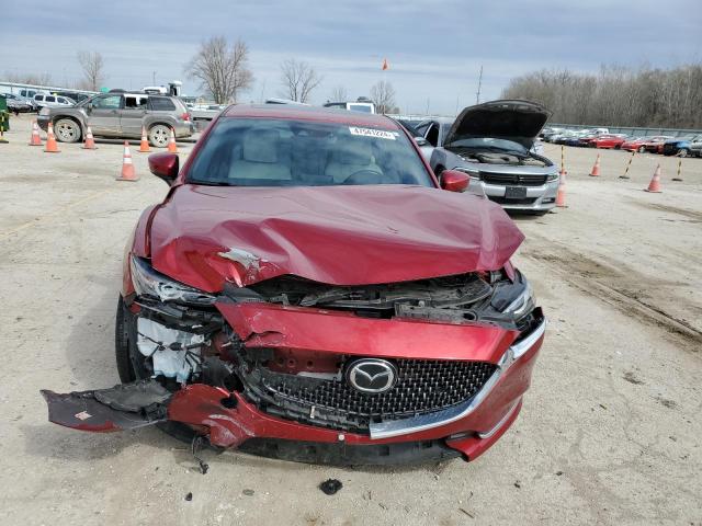 JM1GL1XY6J1304212 - 2018 MAZDA 6 SIGNATURE MAROON photo 5