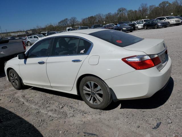 1HGCR2F34DA170203 - 2013 HONDA ACCORD LX WHITE photo 2