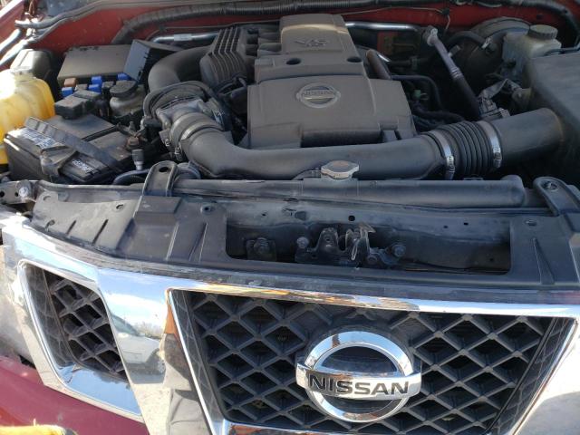 1N6AD0EV4HN754303 - 2017 NISSAN FRONTIER S RED photo 11