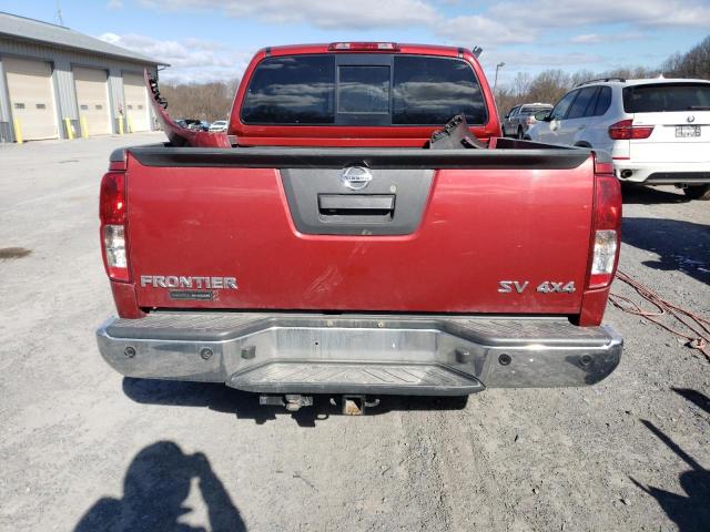 1N6AD0EV4HN754303 - 2017 NISSAN FRONTIER S RED photo 6