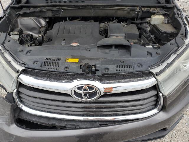 5TDJKRFH8GS328225 - 2016 TOYOTA HIGHLANDER XLE 灰色 照片 12