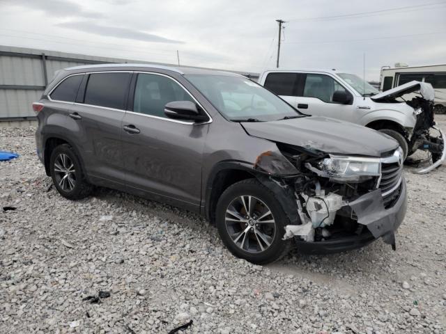 5TDJKRFH8GS328225 - 2016 TOYOTA HIGHLANDER XLE 灰色 照片 4