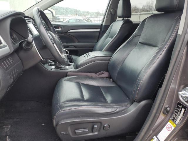 5TDJKRFH8GS328225 - 2016 TOYOTA HIGHLANDER XLE 灰色 照片 7