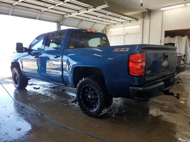 3GCUKREC9HG100947 - 2017 CHEVROLET SILVERADO K1500 LT BLUE photo 2