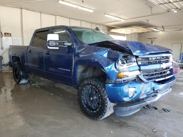 3GCUKREC9HG100947 - 2017 CHEVROLET SILVERADO K1500 LT BLUE photo 4