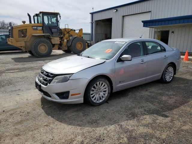 3FADP0L34AR135539 - 2010 FORD FUSION HYBRID SILVER photo 1