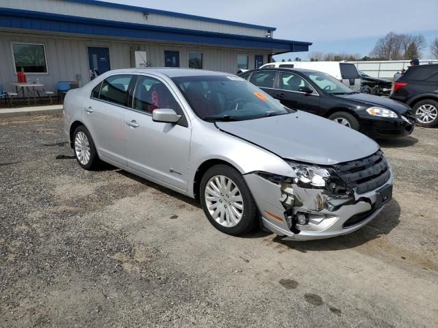 3FADP0L34AR135539 - 2010 FORD FUSION HYBRID SILVER photo 4