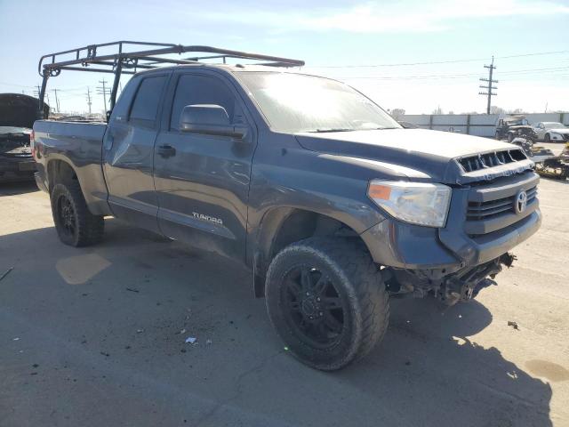 5TFRM5F19FX086949 - 2015 TOYOTA TUNDRA DOUBLE CAB SR/SR5 GRAY photo 4