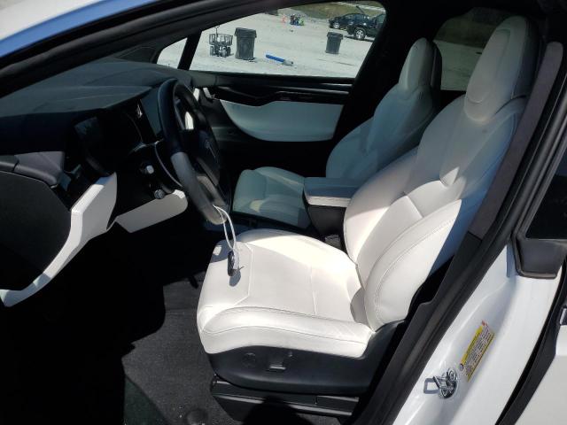 5YJXCAE23KF204320 - 2019 TESLA MODEL X WHITE photo 7