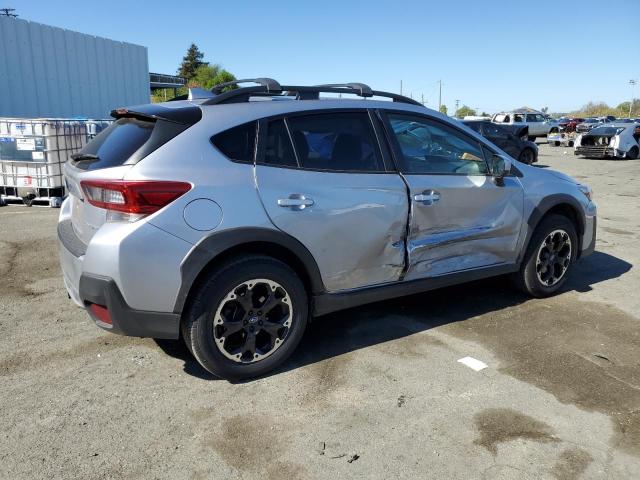 JF2GTAPC6M8309296 - 2021 SUBARU CROSSTREK PREMIUM SILVER photo 3