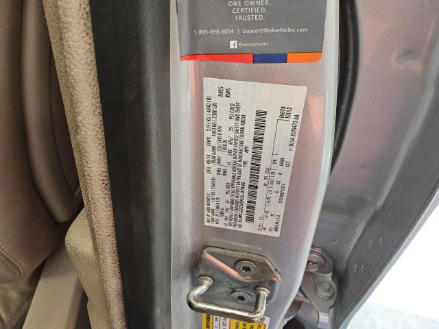 5LMCJ2C95KUL07846 - 2019 LINCOLN MKC SELECT Արծաթագույն լուսանկար 12