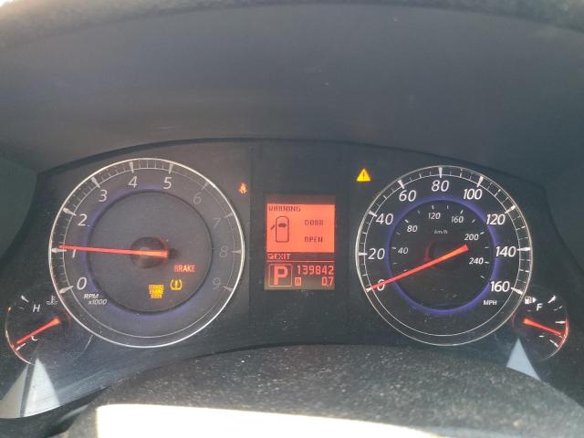 JNKAJ09EX8M301409 - 2008 INFINITI EX35 BASE GRAY photo 9