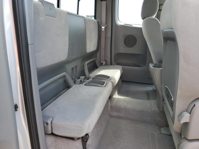 5TETX22N65Z090274 - 2005 TOYOTA TACOMA ACCESS CAB ვერცხლისფერი ფოტო 10