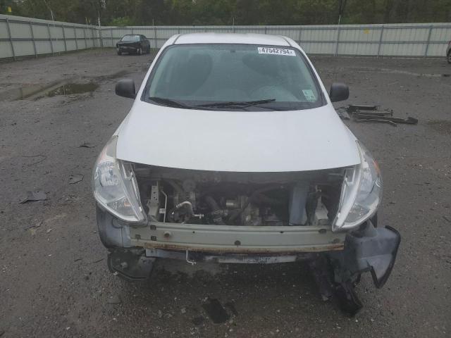 3N1CN7AP4FL917752 - 2015 NISSAN VERSA S WHITE photo 5