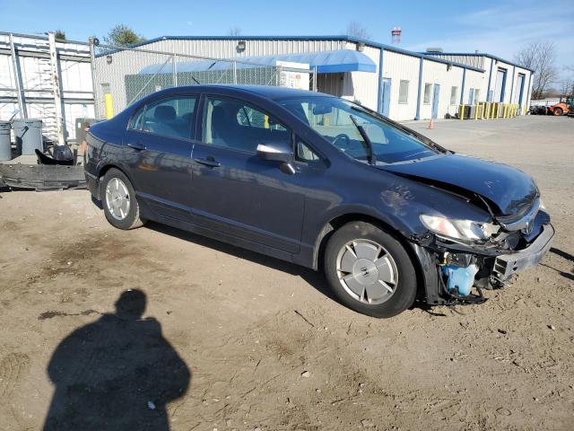 JHMFA36247S012022 - 2007 HONDA CIVIC HYBRID GRAY photo 4