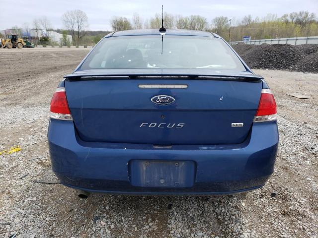 1FAHP36N49W129782 - 2009 FORD FOCUS SES BLUE photo 6