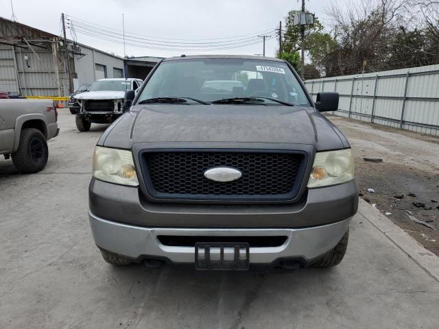 1FTRW14W36FA50472 - 2006 FORD F150 SUPERCREW GRAY photo 5