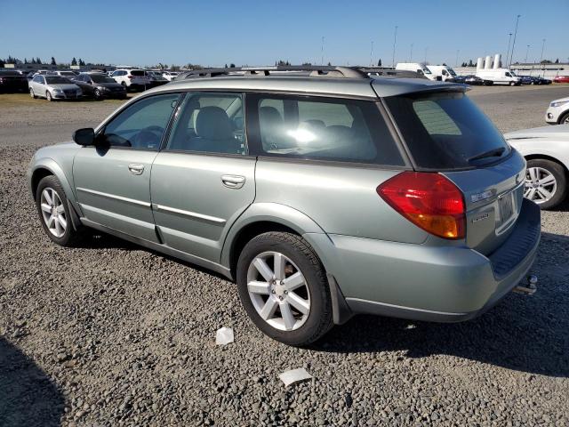 4S4BP61C967333258 - 2006 SUBARU LEGACY OUTBACK 2.5I GREEN photo 2