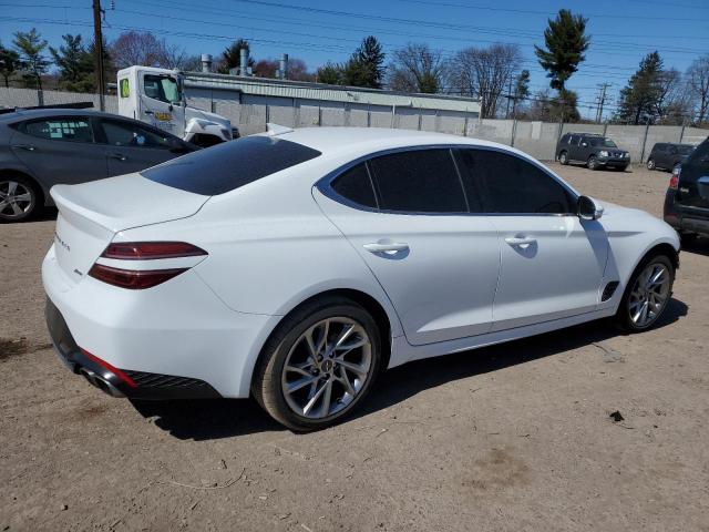 KMTG34TA2NU092487 - 2022 GENESIS G70 BASE WHITE photo 3