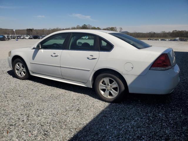 2G1WF5E38C1150108 - 2012 CHEVROLET IMPALA LS WHITE photo 2