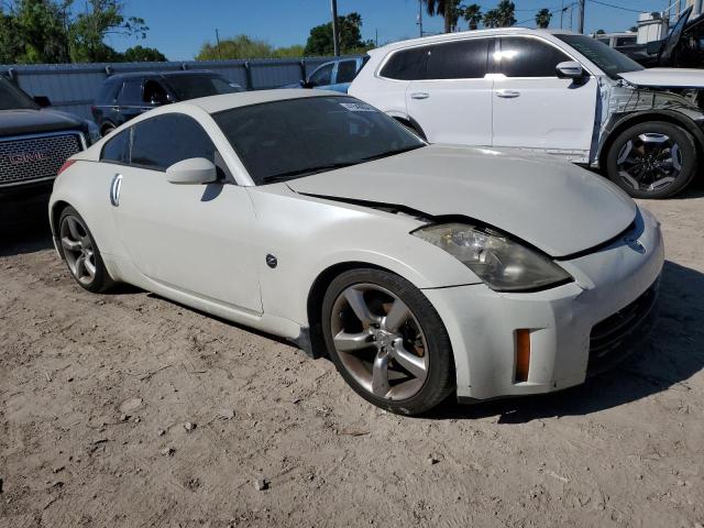 JN1BZ34E28M750464 - 2008 NISSAN 350Z COUPE WHITE photo 4