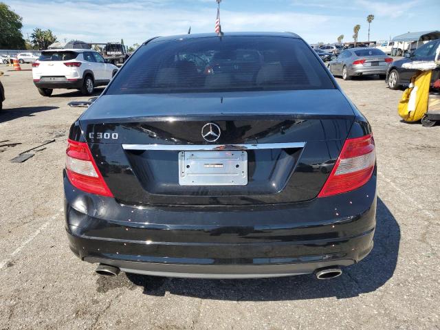 WDDGF5EB4BF633515 - 2011 MERCEDES-BENZ C 300 BLACK photo 6