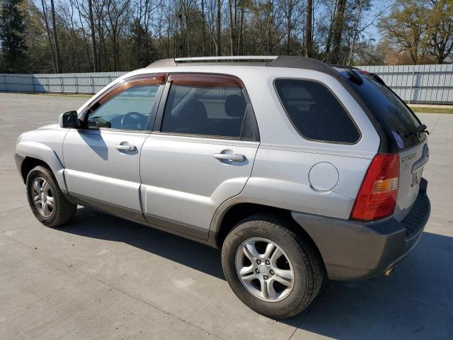 KNDJF723377408366 - 2007 KIA SPORTAGE EX GRAY photo 2