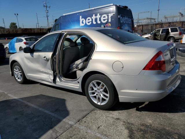 3FAHP0GA5AR276288 - 2010 FORD FUSION S BEIGE photo 2