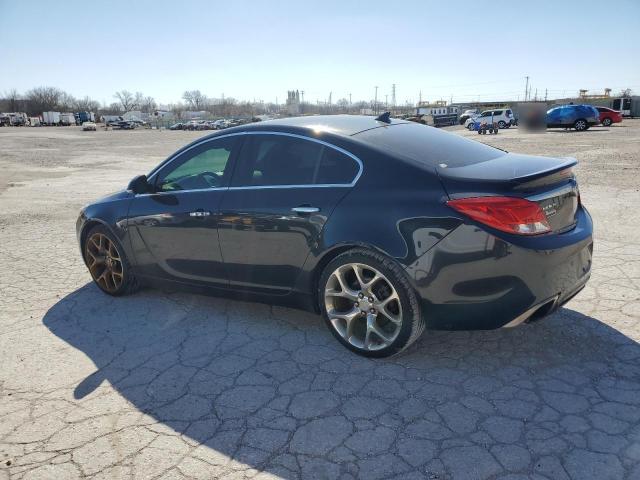 2G4GV5GV1C9151532 - 2012 BUICK REGAL GS BLACK photo 2
