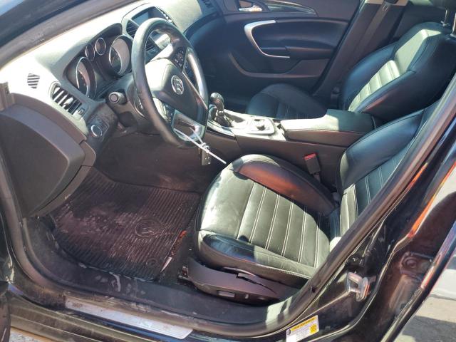 2G4GV5GV1C9151532 - 2012 BUICK REGAL GS BLACK photo 7
