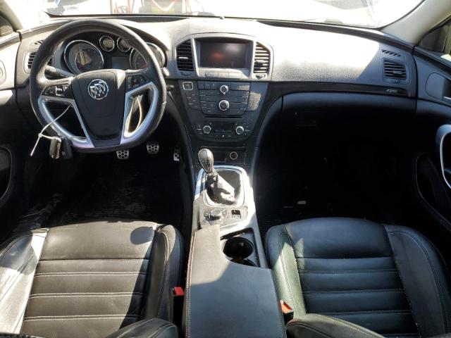 2G4GV5GV1C9151532 - 2012 BUICK REGAL GS BLACK photo 8