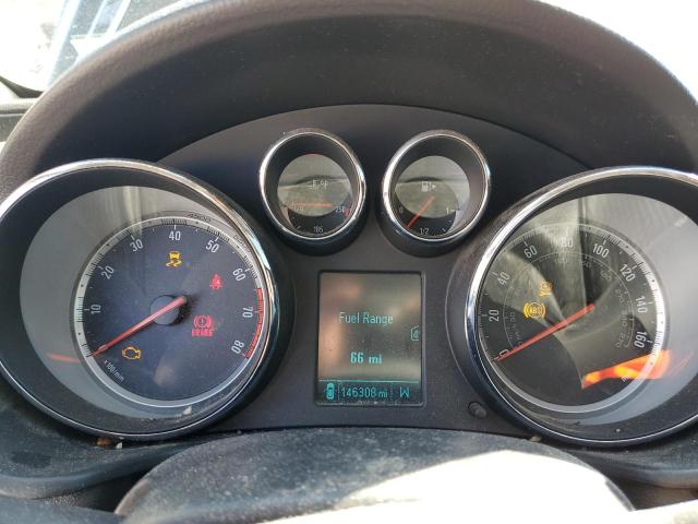 2G4GV5GV1C9151532 - 2012 BUICK REGAL GS BLACK photo 9