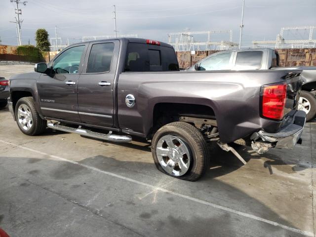 1GCRCSEC0EZ370977 - 2014 CHEVROLET SILVERADO C1500 LTZ GRAY photo 2