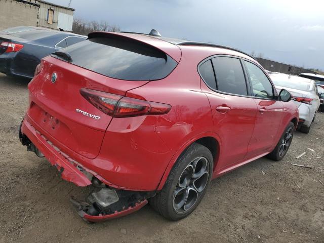 ZASPAKBN1M7D13708 - 2021 ALFA ROMEO STELVIO TI RED photo 3